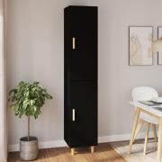 vidaXL Highboard 34,5x34x180 cm konstruert tre