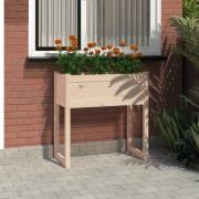 vidaXL Plantekasse 78x40x81 cm heltre furu