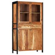 vidaXL Highboard 100x40x175 cm heltre akasie