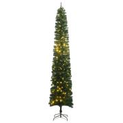 vidaXL Slankt juletre 300 LEDs 270 cm