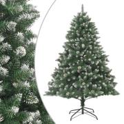 vidaXL Kunstig juletre med stativ 180 cm PVC