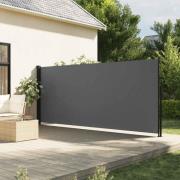 vidaXL Uttrekkbar sidemarkise antrasitt 160x300 cm