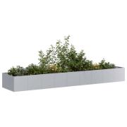 vidaXL Plantekasse 360x80x40 cm galvanisert stål