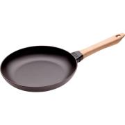 Staub Stekepanne med Lyst Trehåndtak 26 cm