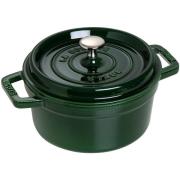 Staub Rund Gryte 22 cm 2,6 liter Basilikumgrønn