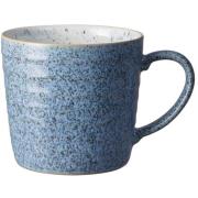 Denby Studio Blue Ridged Krus 40 cl, Flint/ Chalk