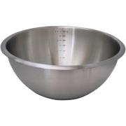 De Buyer Skål rustfritt stål/silikon 24 cm/3,6L