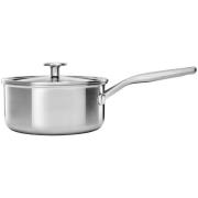 KitchenAid Cookware Collection Kasserolle med lokk, rustfrit stål 2,1 ...