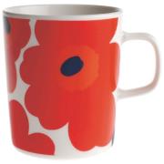 Marimekko OIVA krus 2.5 dl, unikko, rød