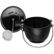 Staub Tekanne Rund 1,15 Liter, Svart