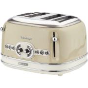 Ariete Brødrister 4 skiver, Beige