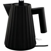 Alessi MDL06 Plissé vannkoker 1 liter, sort