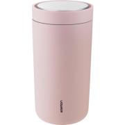 Stelton To Go Click Steel termoskopp 0,2 liter, soft rose