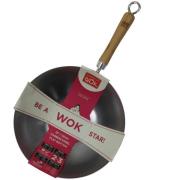 Dexam Wok i kullstål 30 cm.