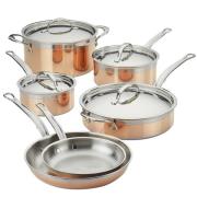 Hestan CopperBond grytesett 10 deler