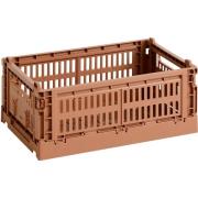 HAY Color Crate oppbevaringsboks, liten, terracotta