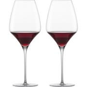 Zwiesel Alloro Cabernet rødvinsglass 80 cl, 2-pakning