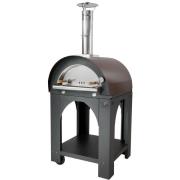 Clementi Pulcinella Vedfyrt Pizzaovn 60x60 cm, Kobber