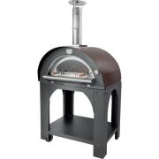 Clementi Pulcinella Vedfyrt Pizzaovn 80x60 cm, Kobber