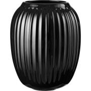 Kähler Hammershøi vase 21 cm, svart