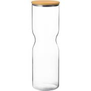 Georg Jensen Alfredo oppbevaringsglass med lokk 2 liter, glass/gul