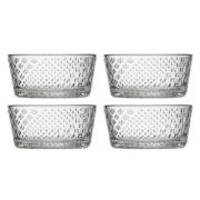 Iittala Tundra skål 25 cl, klar, 4 stk