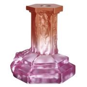 Kosta Boda Rocky Baroque lysestake 175 mm, spicy rose