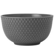 Lyngby Porcelæn Rhombe Earth skål 11 cm, slate