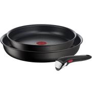 Tefal - Ingenio Eco Resist pannesett 3 deler 24 + 28 cm