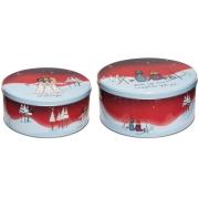 Lykketegning - Christmas boxes kakeboks 2 deler