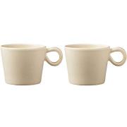PotteryJo - Daria krus 28 cl 2 stk sand