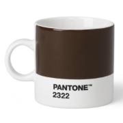 Copenhagen Design - PANTONE espressokopp med hank 12 cl brun