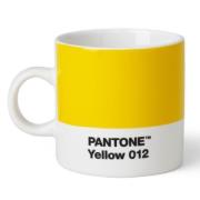 Copenhagen Design - PANTONE espressokopp med hank 12 cl gul