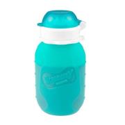 Squeasy - Snacker drikkeflaske/klemmepose 177 ml aqua blue