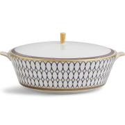 Wedgwood - Renaissance Gold serveringsskål m/lokk 1,5L