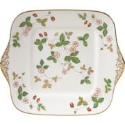 Wedgwood - Wild Strawberry serveringsfat firkantet 27 cm