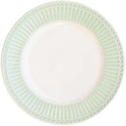 GreenGate - Everyday Alice tallerken 26,5 cm pale green