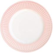 GreenGate - Everyday Alice tallerken 26,5 cm pale pink
