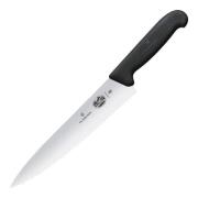 Victorinox - Fibrox kokkekniv bølget 25 cm svart