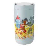 Stelton - Moomin To Go Click termokopp 20 cl soft sky