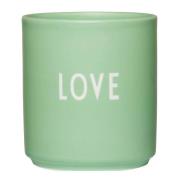 Design Letters - Favourite Fashion colour kopp LOVE green blis