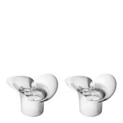 Georg Jensen - Bloom Botanica telysholder 2 stk stål