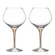 Orrefors - Intermezzo Bouquet vinglass 70 cl 2 stk gull