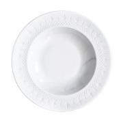 Frederik Bagger - Crispy Porcelain dyp tallerken 22,5 cm hvit