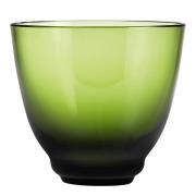 Holmegaard - Flow vannglass 35 cl olivengrønn