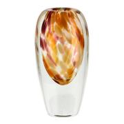 Villa Collection - Otea vase 10x21 cm rosa/lysegul/brun