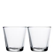 iittala - Kartio glass 21 cl klar 2 stk