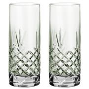 Frederik Bagger - Crispy Highball glass 37 cl 2 stk emerald