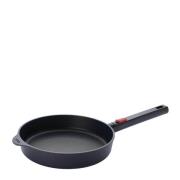 Woll - Eco logic qxr stekepanne 24 cm avtagbart håndtak svart