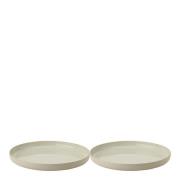 Stelton - Emma tallerken 19 cm 2 stk grå